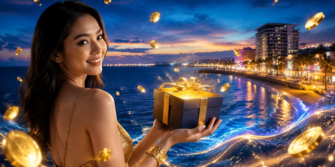 Pemandangan kasino hiburan online di Malaysia dengan tema moden